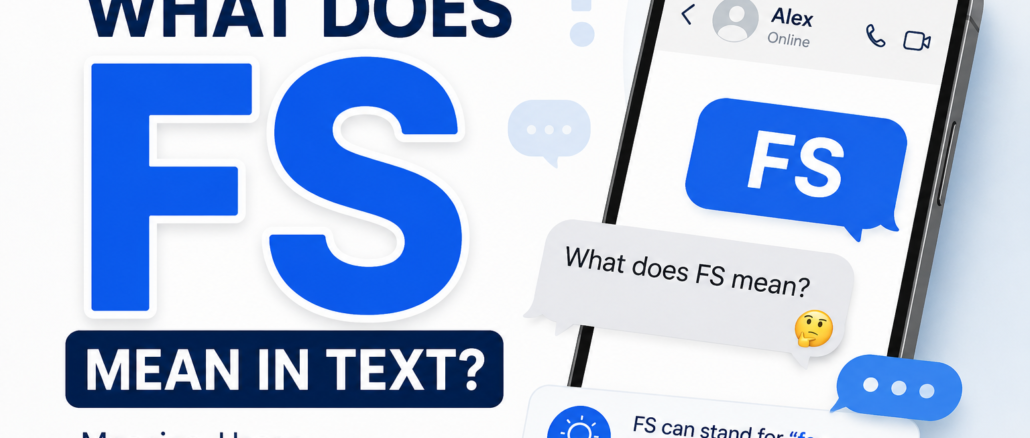 FS Mean in text banner image