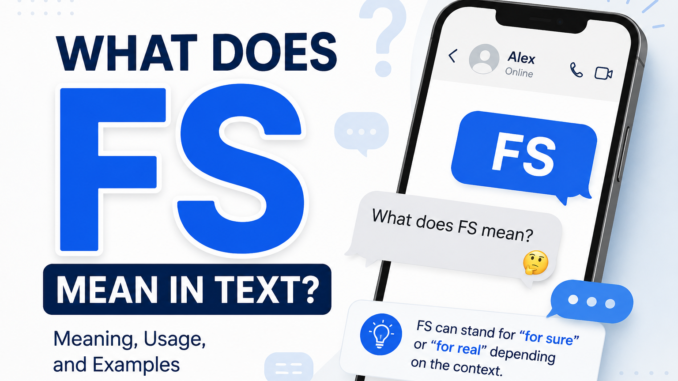 FS Mean in text banner image