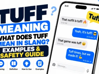 Tuff Meaning